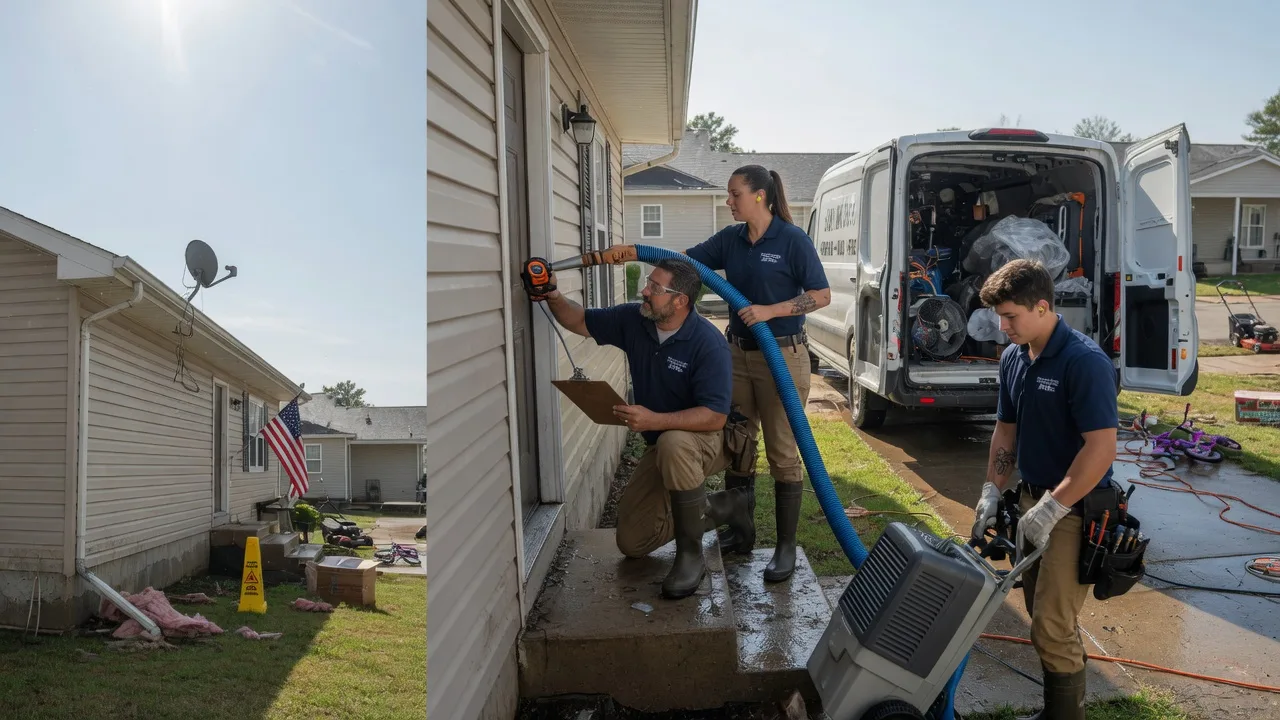 Ceiling Water Damage Restoration in Lineville, AL near me